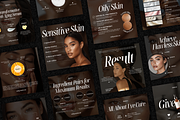 Aesthetic Beauty Instagram Template, a Social Media Template by Xenié Creative (Thumbnail 1 of 10)
