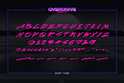 Overdrive Avenue – 2 in 1 Retro Wave, a Symbol Font by Ckybe's Corner (Thumbnail 7 of 14)