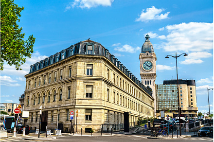 Gare de Lyon train station in Paris, an Architecture Photo by Leonid Andronov