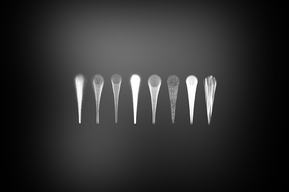Procreate Spray Brushes preview 7