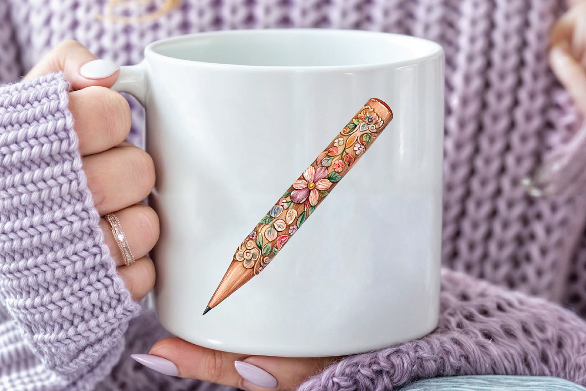 Boho Back to School Sublimation, an Illustration by CraftArtStudio (Photo 5 of 6)