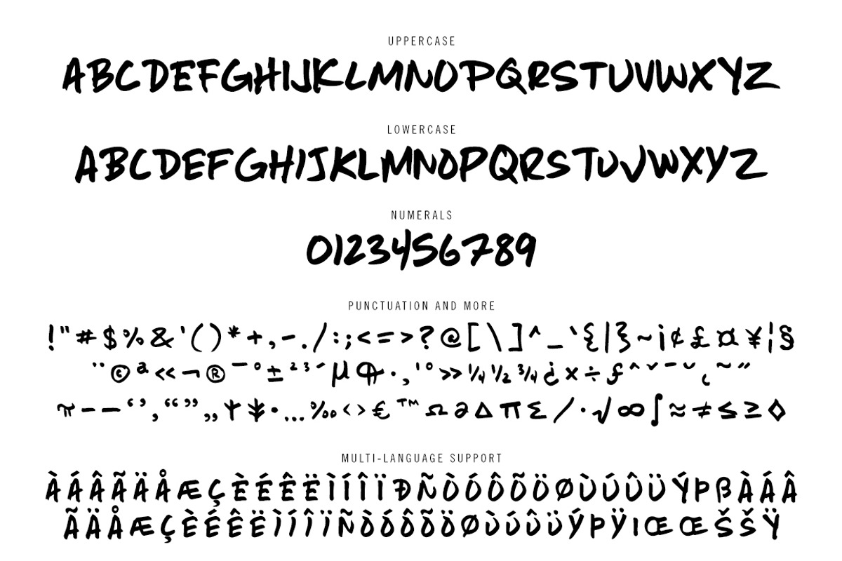 Moonshot Font Family (emojis too!) preview 8