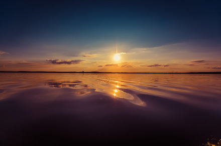 Water nature sea sunset