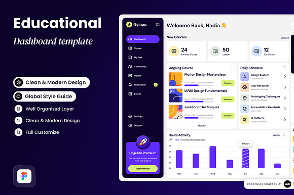Nyinau - Educational Dashboard preview 5