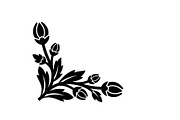 Floral Corner Ornament Vector Bundle, an Illustration by Designs_River (Thumbnail 20 of 51)
