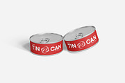 Tin Can Mockup, a Product Mockup by bimockup (Thumbnail 4 of 6)