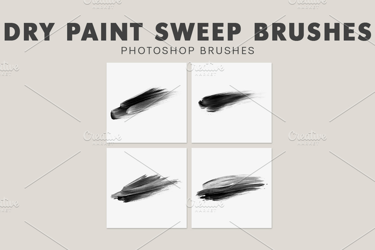 Dry Paint Sweep Brushes, a Brush Add-On by AB-TheDesigner (Photo 4 of 4)