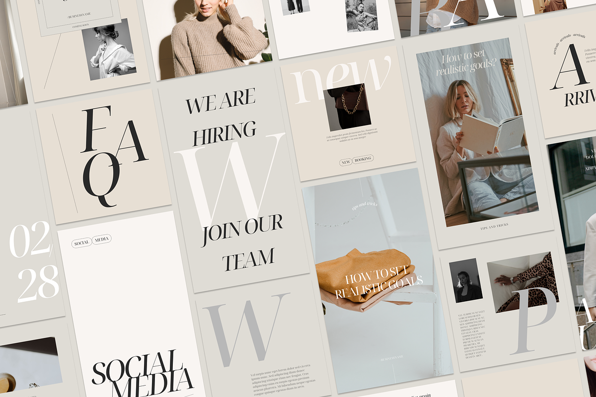 Instagram Aesthetic Canva, a Social Media Template by VeliusCreativeStudio (Photo 5 of 9)