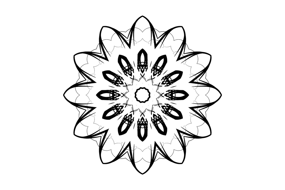 High Quality Mandala Clipart Bundle, a Decorative Illustration by NJ Himel (Photo 14 of 103)