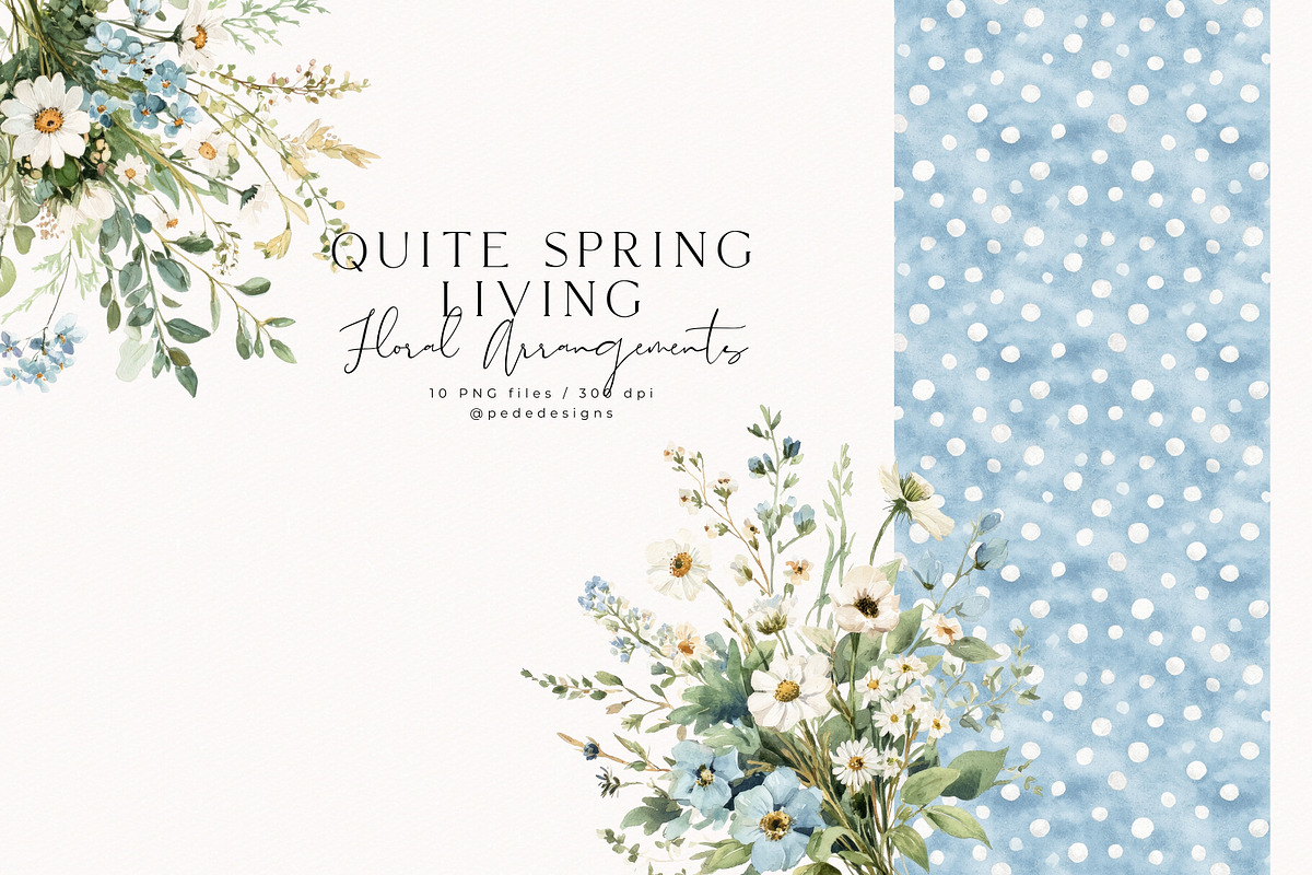 Quite Spring Living Collection, a Seasonal Illustration by PeDe Designs (Photo 15 of 27)