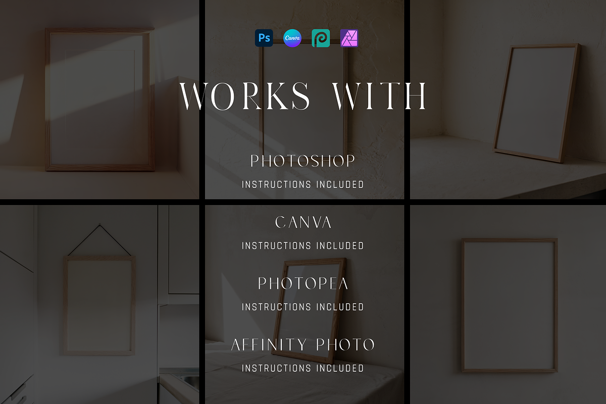 Frame Mockup Bundle - Neutral & Warm, a Household Mockup by The White Space Co. (Photo 9 of 9)
