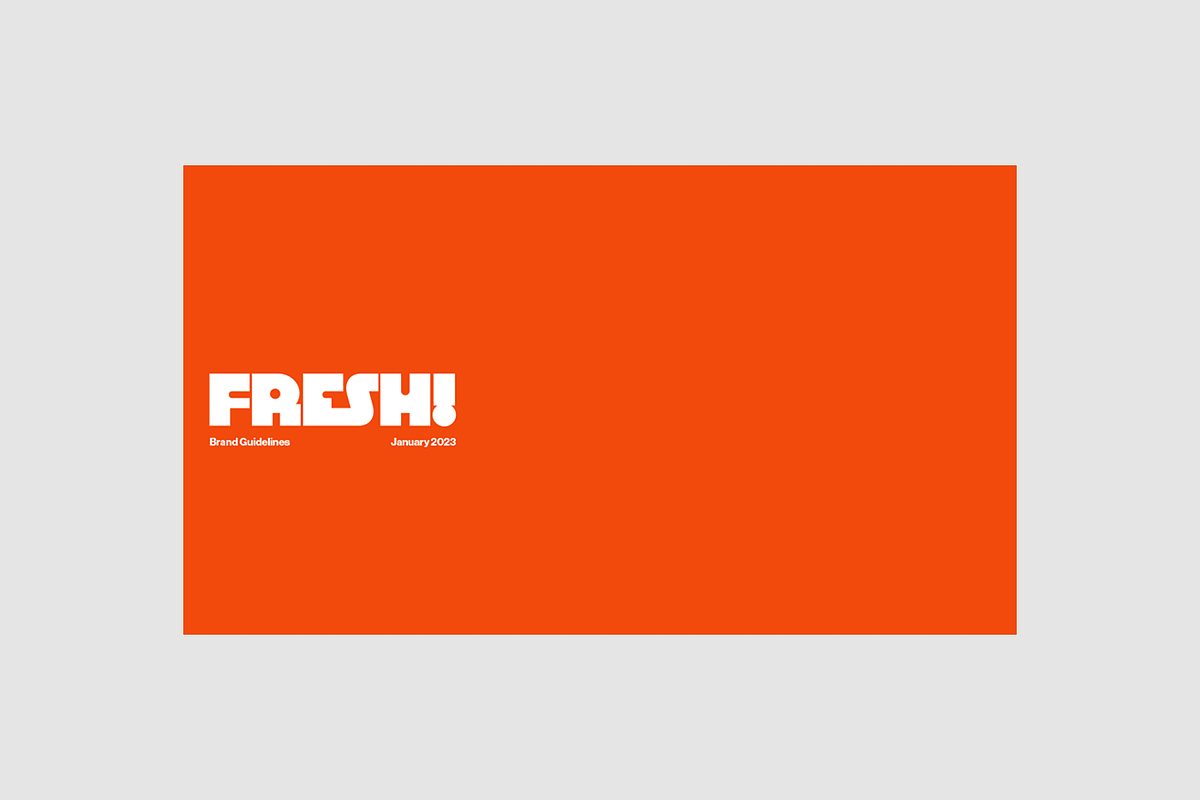 Fresh! Brand Guidelines Template, a Presentation Template by Sam Merrigan Design (Photo 3 of 3)