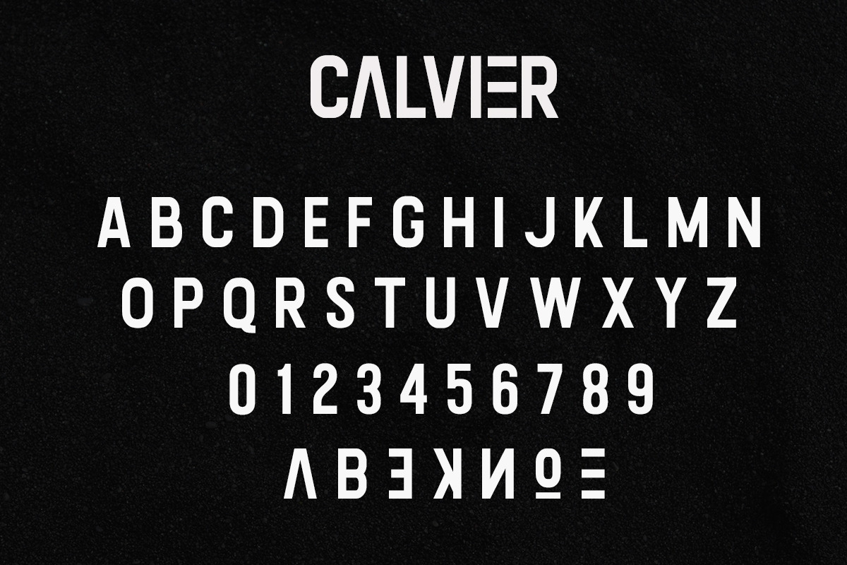 Calvier - Headline Sans Family preview 6