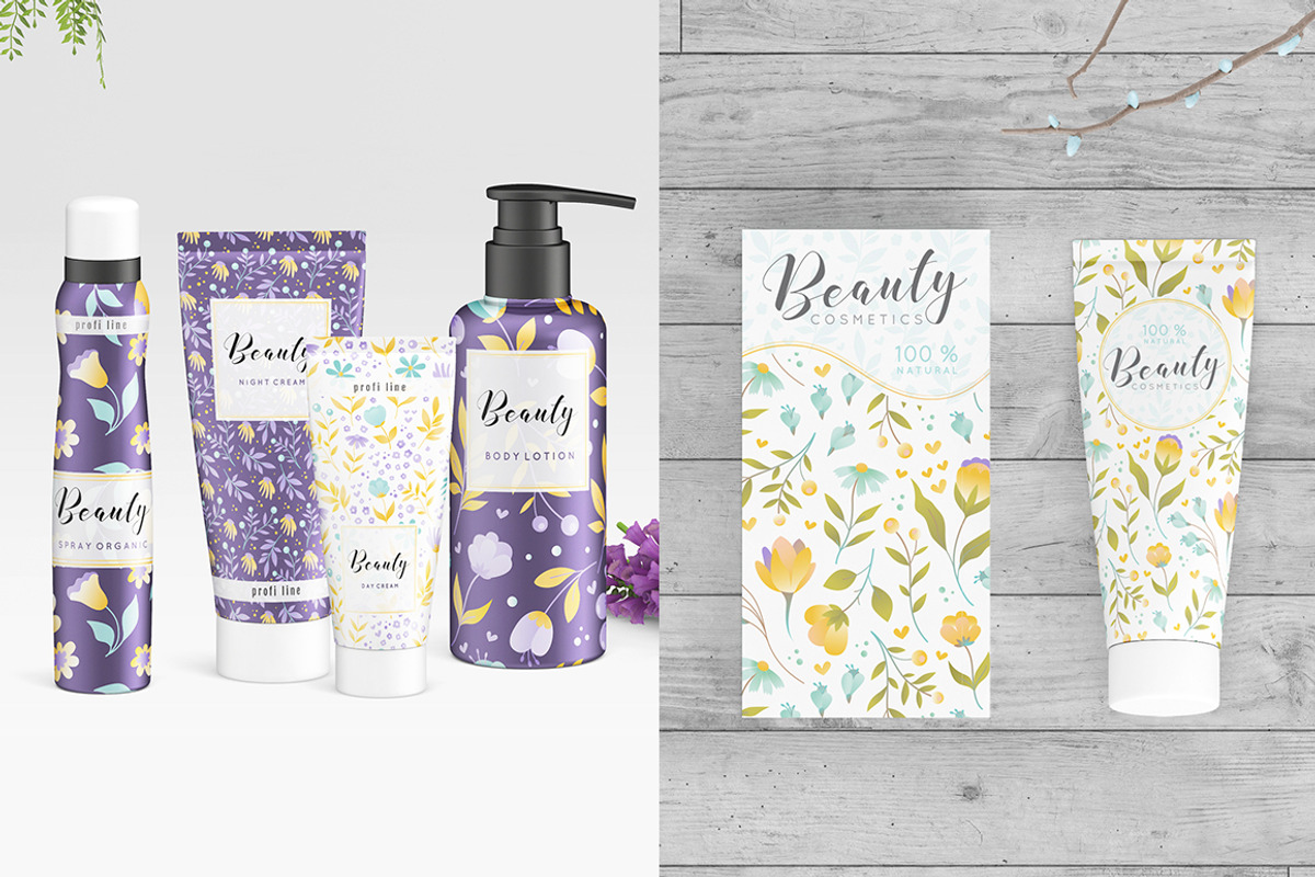 Meadow 100 floral seamless patterns, a Pattern Graphic by DariSmartArt (Photo 28 of 33)