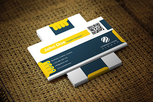 Yellily Business Card Template