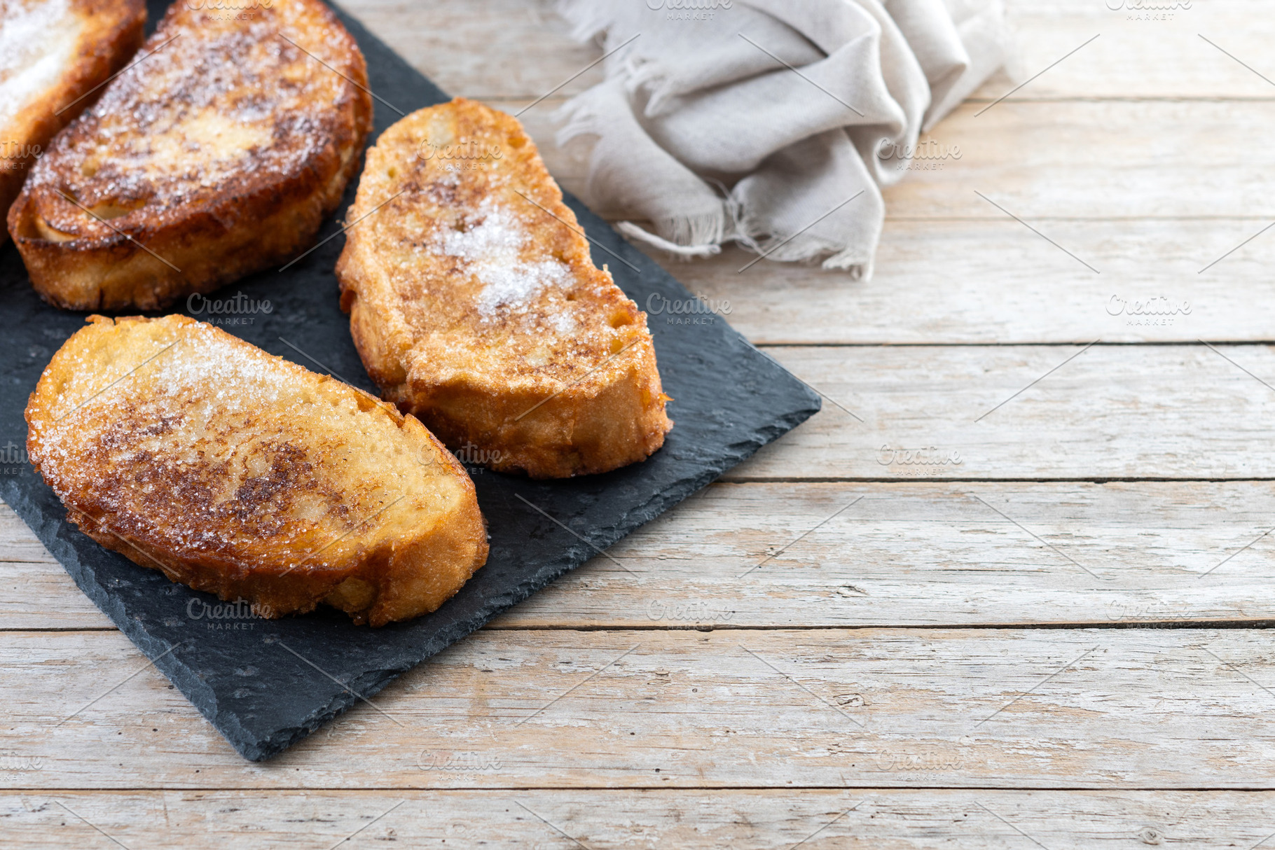 Traditional Spanish torrijas for Hol, a Food & Drink Photo by etorres69