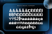 Avoxe – Futuristic Display Font, a Sans Serif Font by overlaytemplates (Thumbnail 5 of 5)