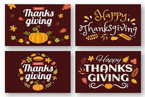 17 Happy Thanksgiving Illustration