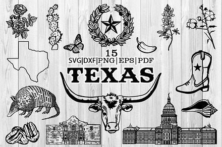 Texas vector clipart, an Object Graphic by FITALARTSNEDIGI