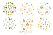 Honey watercolor set, a Food Illustration by Love Watercolor Store (Thumbnail 9 of 10)