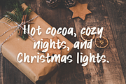 Snowy Giggles is a Christmas font, a Font by Brown Cupple (Thumbnail 10 of 12)