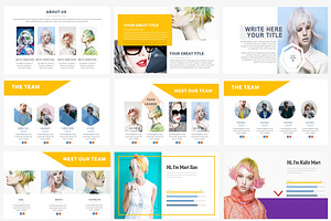 Fashion Today Google Slide Templates