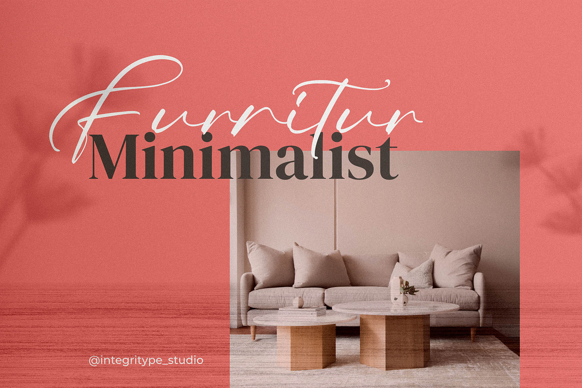 Tiara, a Script Font by Integritype Studio (Photo 3 of 10)