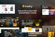 Instry – Industry & Factory Theme, a WordPress Template by Opal Wordpress Theme (Thumbnail 1 of 7)