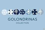 Golondrinas Pack Pattern Design, a Pattern Graphic by ElicoelhoDesign Shop (Thumbnail 2 of 8)