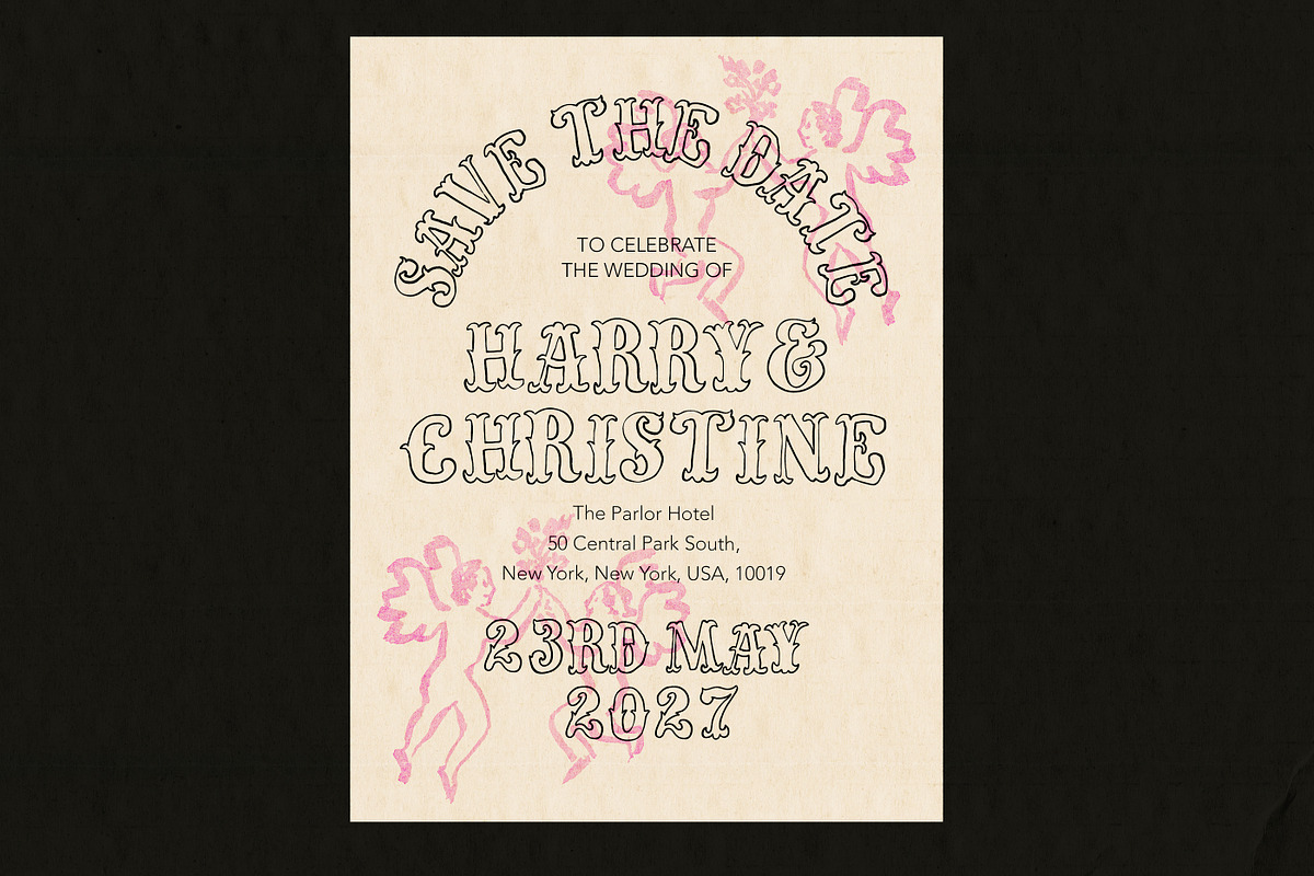 Love Parade Hand Drawn Vintage Fonts, a Handwritten Font by Nicky Laatz (Photo 5 of 20)