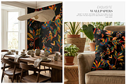 Jungle & Wildlife Abstract Folk Art, a Wallpaper Graphic by Luiz da Rolt Grathwohl (Thumbnail 7 of 10)