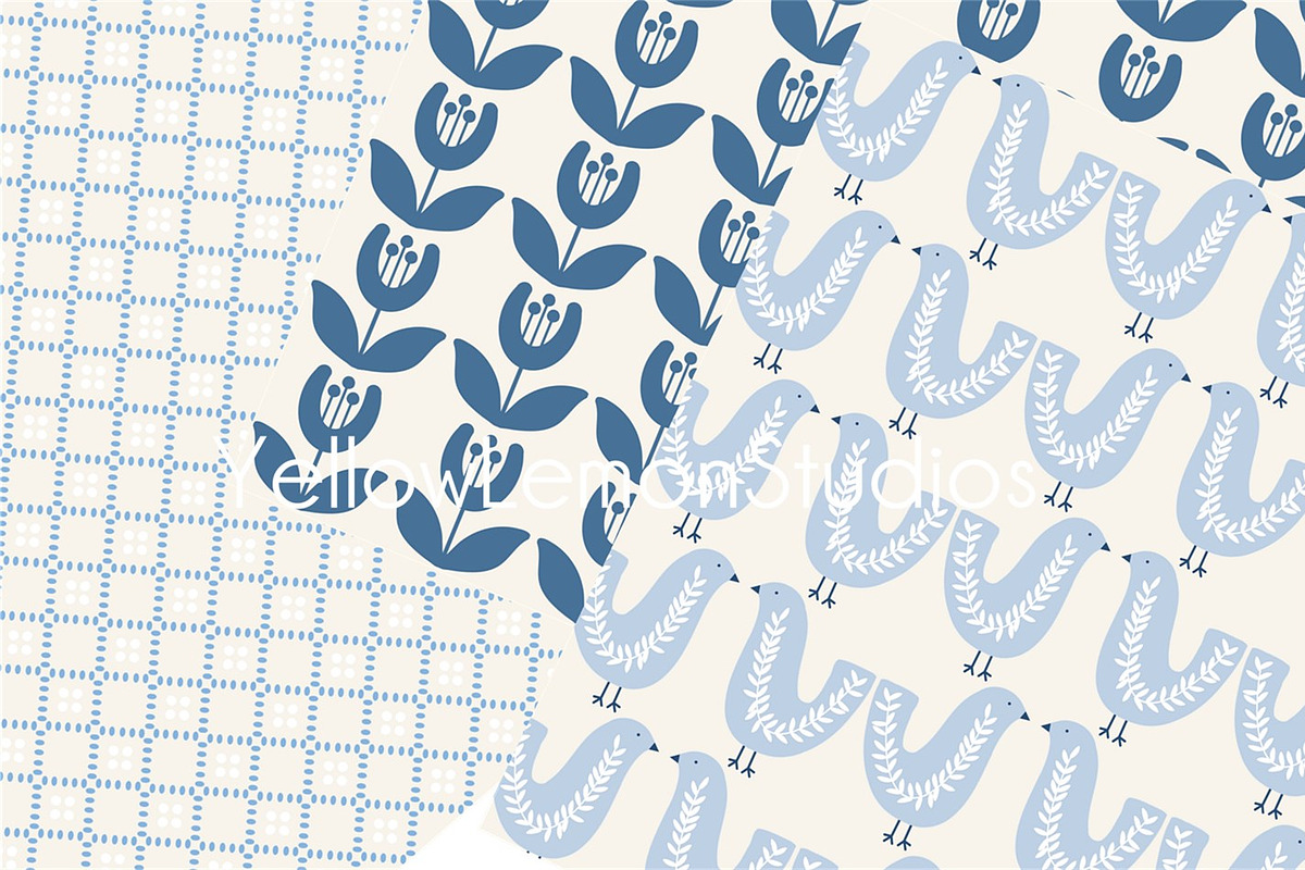 Scandinavian DANISH APPEAL style, a Pattern Graphic by Yellow Lemon Studios (Photo 2 of 2)