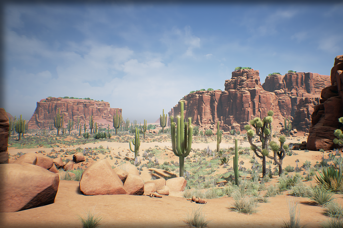 Red Desert Pack, an Environmental 3D Model by SilverTM (Photo 5 of 10)