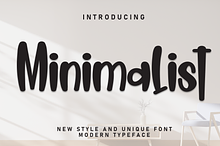 Minimalist | Script Font