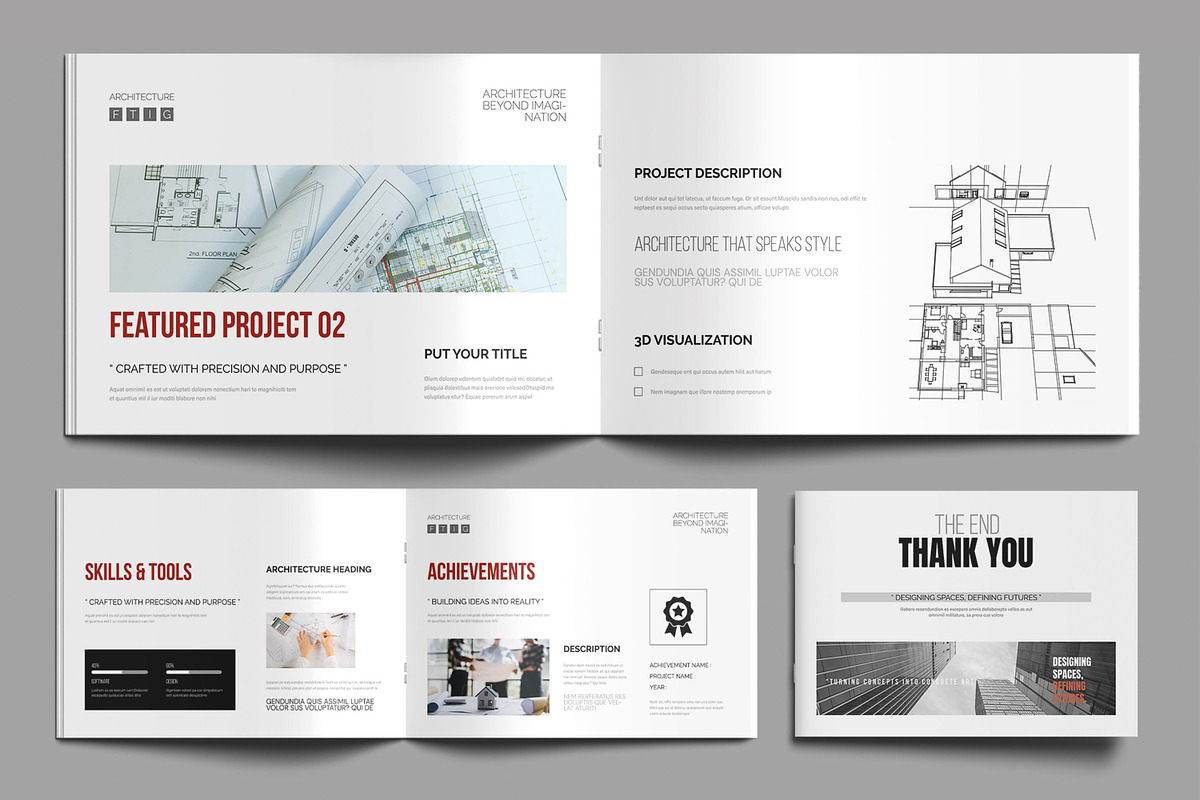 Minimal Architecture Portfolio, a Brochure Template by MightyDesign (Photo 5 of 8)