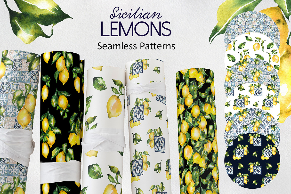 Sicilian lemons, an Education Illustration by LiliaUdod (Photo 6 of 8)