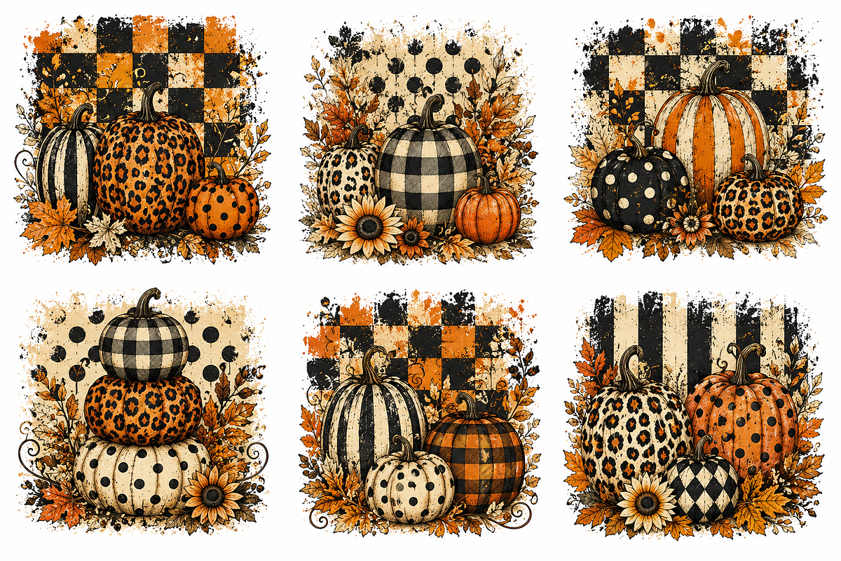 PUMPKIN SEASON FALL BUNDLE 38 PNG, an Object Graphic by ElDesignState (Photo 2 of 20)