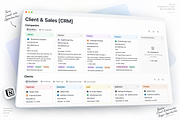 Business Management Notion Template, an App Template by Rodro (Thumbnail 4 of 8)