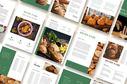 Green Recipe Pages Canva Template, a Poster Template by Digital By Nikoleta (Thumbnail 9 of 9)