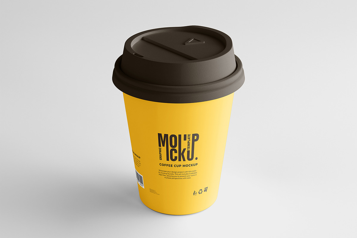 Coffee Cup Mockup Sets, a Cups & Container Mockup by Artnivora.Std (Photo 4 of 4)