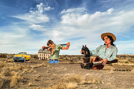Marfa, Texas Billboard Art