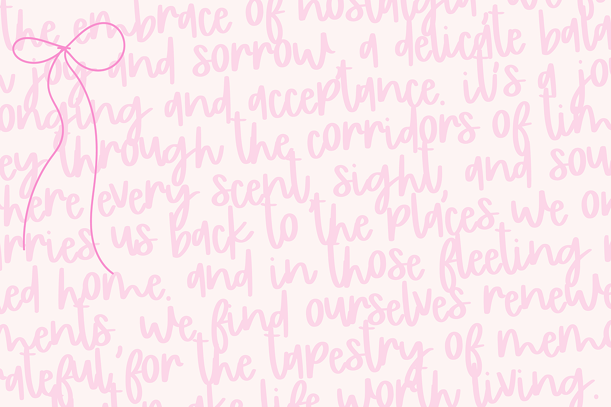 DAINTY ROMANCE Script Font Bundle, a Handwritten Font by Blush Font Co. (Photo 2 of 13)