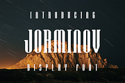 Jorminov, a Slab Serif Font by lelevien (Thumbnail 1 of 5)