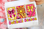 Softball Bow Png, Game Day Softball, an Illustration by CreationArt (Thumbnail 1 of 9)