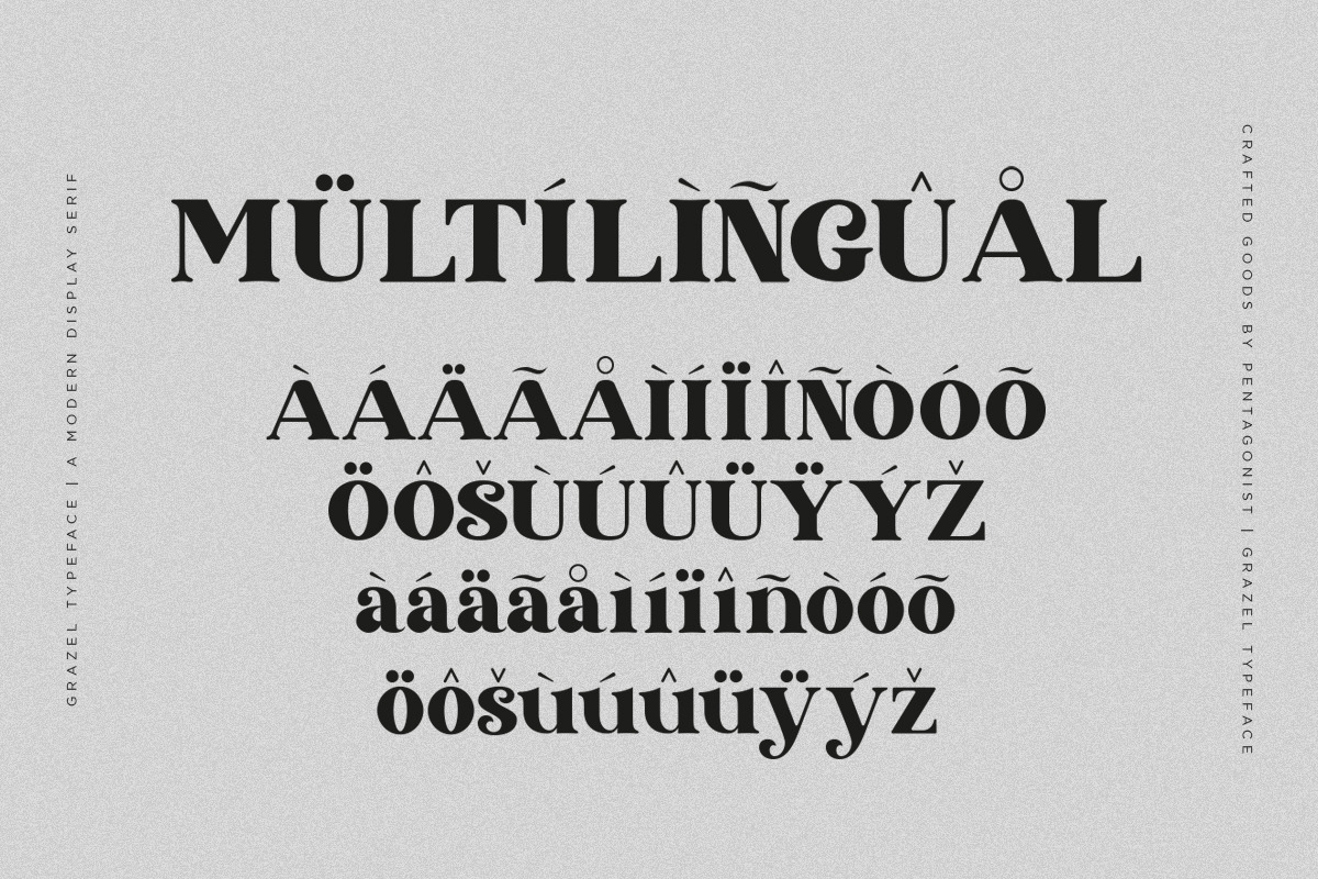 Grazel | Modern Display Serif, a Serif Font by Pentagonistudio (Photo 10 of 10)