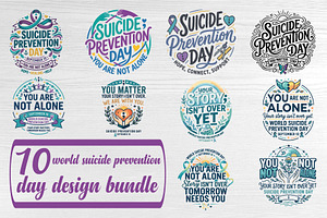 World Suicide Prevention Day Design, a Healthcare Illustration by Artivon