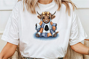 Ghost Cow Patchwork Design, a Seasonal Illustration by Rose Art (Thumbnail 4 of 4)