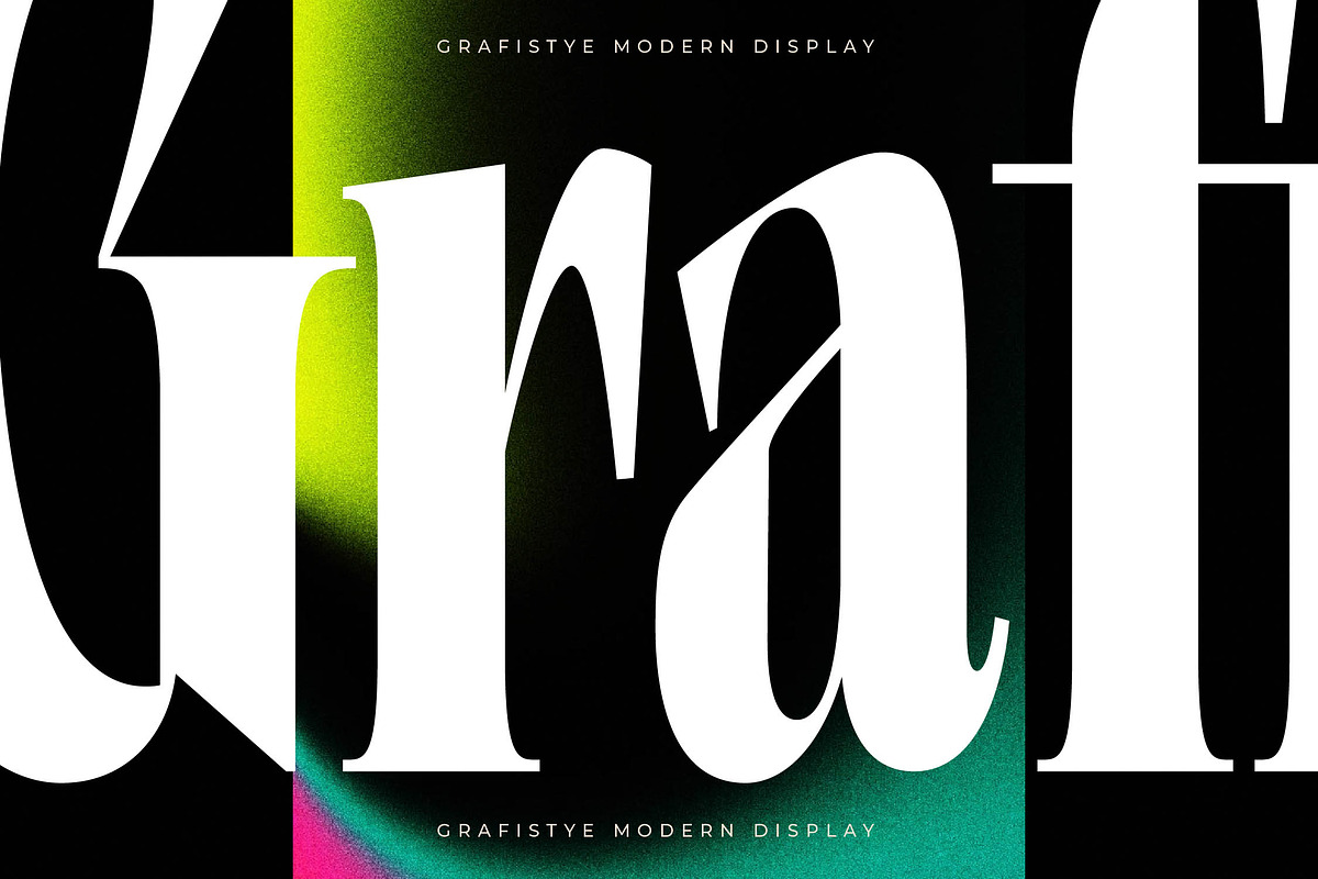 Grafistye Modern Display Serif Font, a Serif Font by timelesstype.co (Photo 8 of 20)