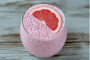 A smoothie of beet root, berries, a Food & Drink Photo by ZinetroN
