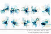 Ocean Veil Abstracts, a Decorative Illustration by rileyBgraphics (Thumbnail 2 of 7)